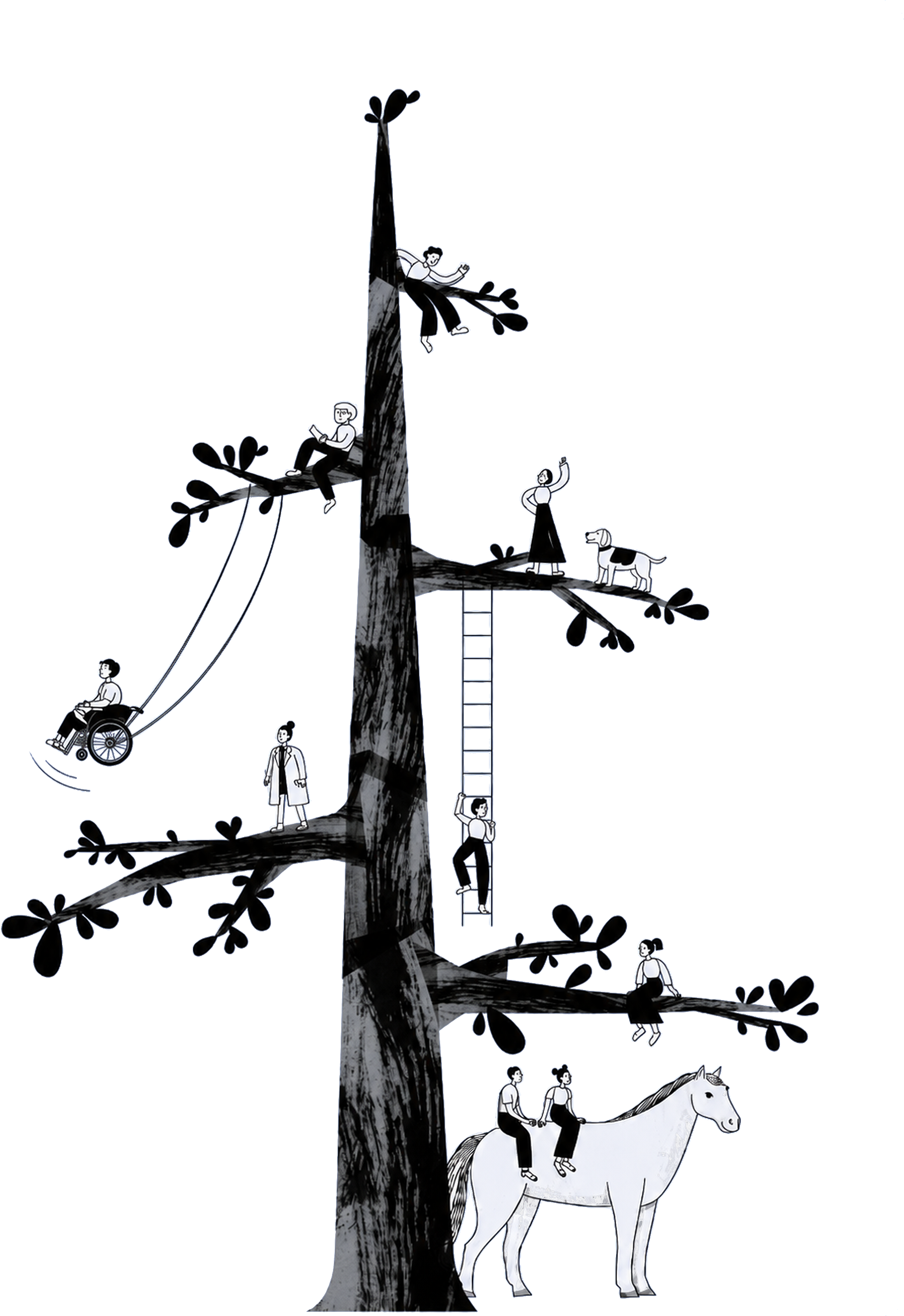 Affiliate Therapy — an illustrated tree of our ventures